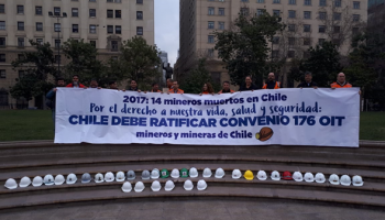 Chile debe ratificar en convenio 176 de la OIT.