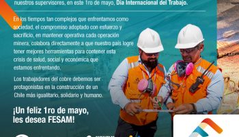FESAM conmemora un nuevo 1ro de mayo, día internacional del trabajador.