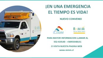 Nuevo convenio FESAM – REEM, asistencia médica a domicilio (Antofagasta)